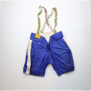 Vtg 70s Cooper Hockey Mens L Distressed Toronto Maple Leafs Padded Hockey Pants